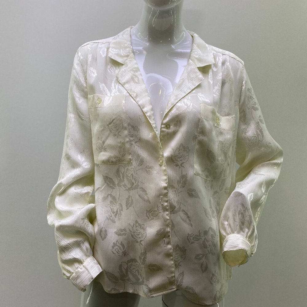 HELENE ST. MARIE WOMENS BLOUSE, SIZE 14